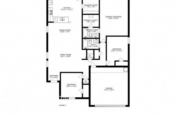 the floor plan of the residence is available for rent