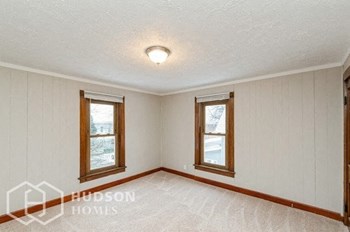Hudson Homes Management Single Family Home For Rent Pet Friendly 207 Mill St Lodi OH 44254 3 bedrooms 1 bathroom half bath carpet wooden accents ceiling fan basement back yard patio front porch - Photo Gallery 10