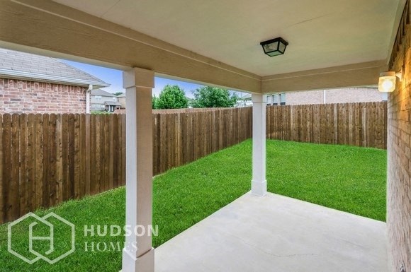Hudson Homes Management Single Family Home For Rent Pet Friendly 3921 Foreland Dr Roanoke TX 76262 4 bedrooms 2 bathrooms carpet refrigerator dishwasher microwave single story two car garage washer dryer connections