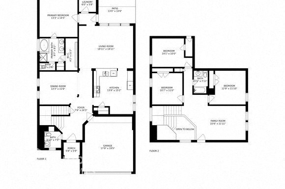 Hudson Homes Management Single Family Homes - 12923 Madison Boulder Ln, Humble, TX, 77346