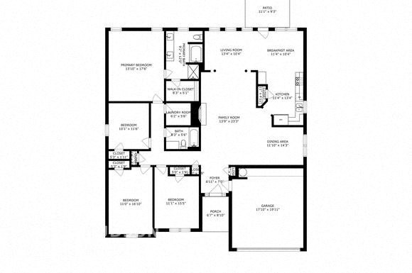 Hudson Homes Management Single Family Home 1530 Dillard Heights Dr, Bethlehem, GA, 30620