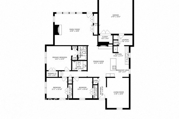 Hudson Homes Management Single Family Homes - 105 Vassar Court, Waxahachie, TX, 75165