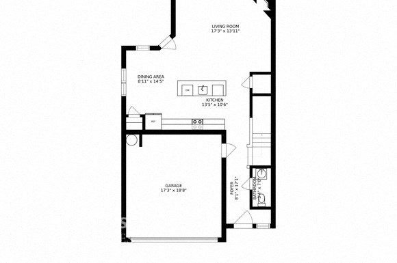Hudson Homes Management Single Family Home For Rent Pet Friendly 347 Courtland Ct Kannapolis NC 28081 3 bedrooms 2 bathrooms ceiling fan dishwasher microwave refrigerator attached garage back yard