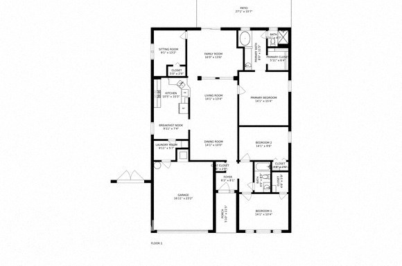 Hudson Homes Management Single Family Home For Rent Pet Friendly Home For Rent 4025 Half Moon Cir, Middleburg, FL 32068