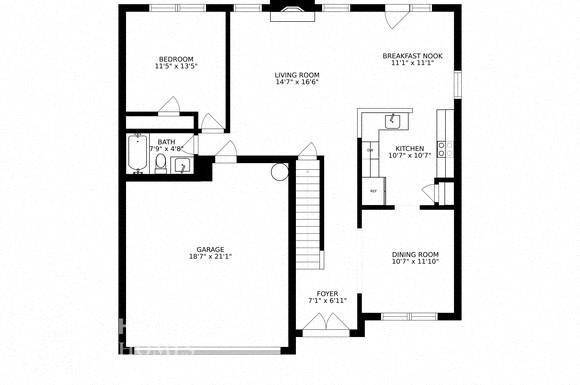 floor plan photo of the heights at spring lake apartments heights il