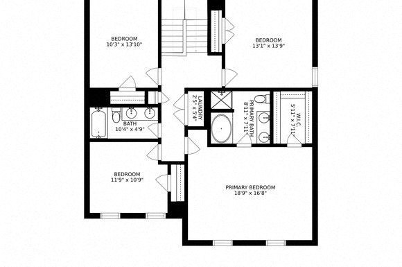 floor plan photo of the residence at theiths