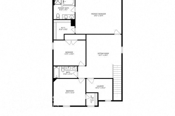 floor plan photo of the residence at the crossings