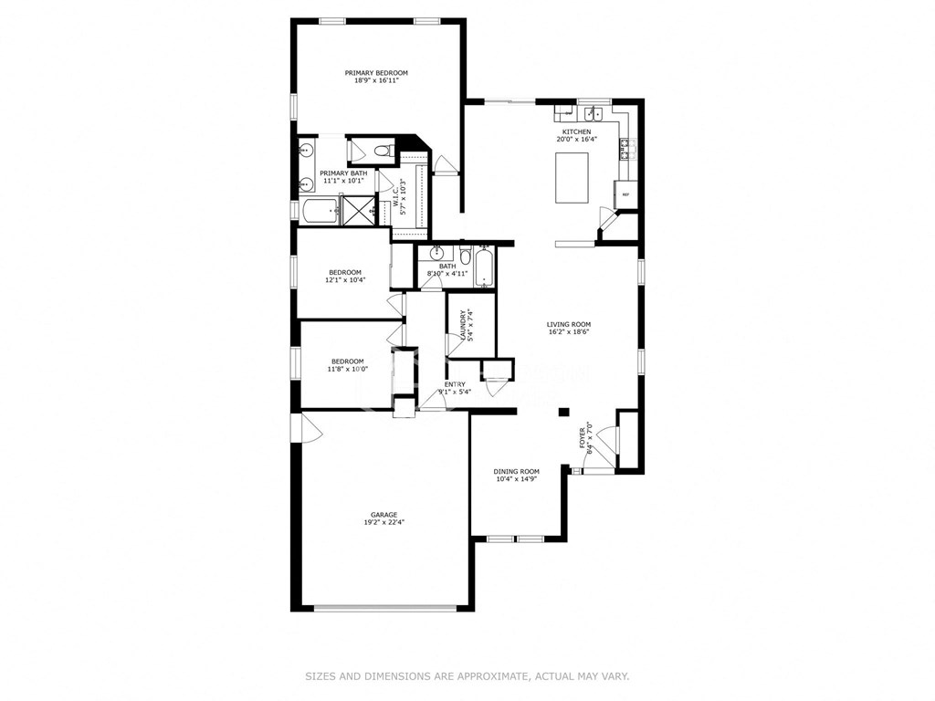 the floor plan of the residence
