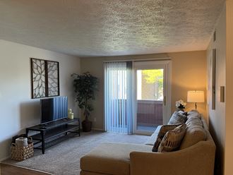 Spacious Living Area at Deauville Park Apartments, Monroeville PA - Photo Gallery 3