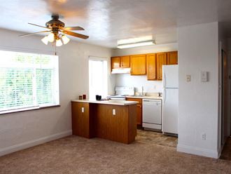 Kitchen/Living  at Pacific Highlands Apartments, Natrona Heights, 15065
