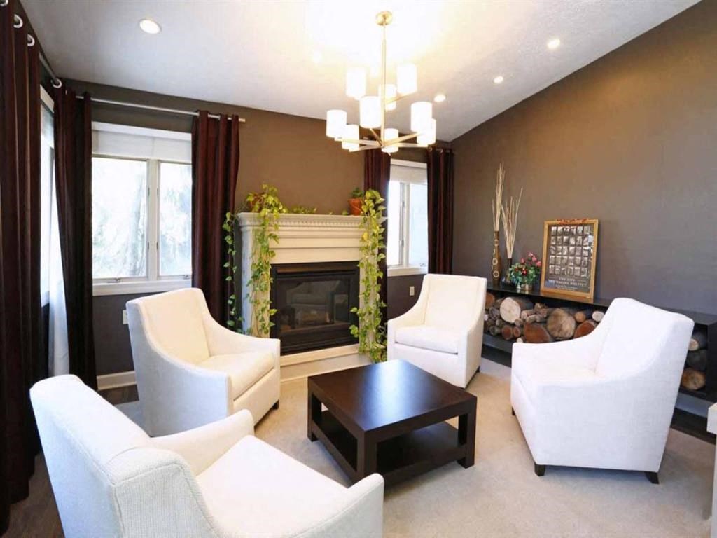 Living Area With Fireplace at North Pointe Commons, Pittsburgh, 15229