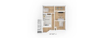 105 Clarke Street - 2 Bedroom Suite, 1 Bathroom