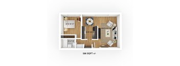 1080 Moncton - 1 Bed, 1 Bath