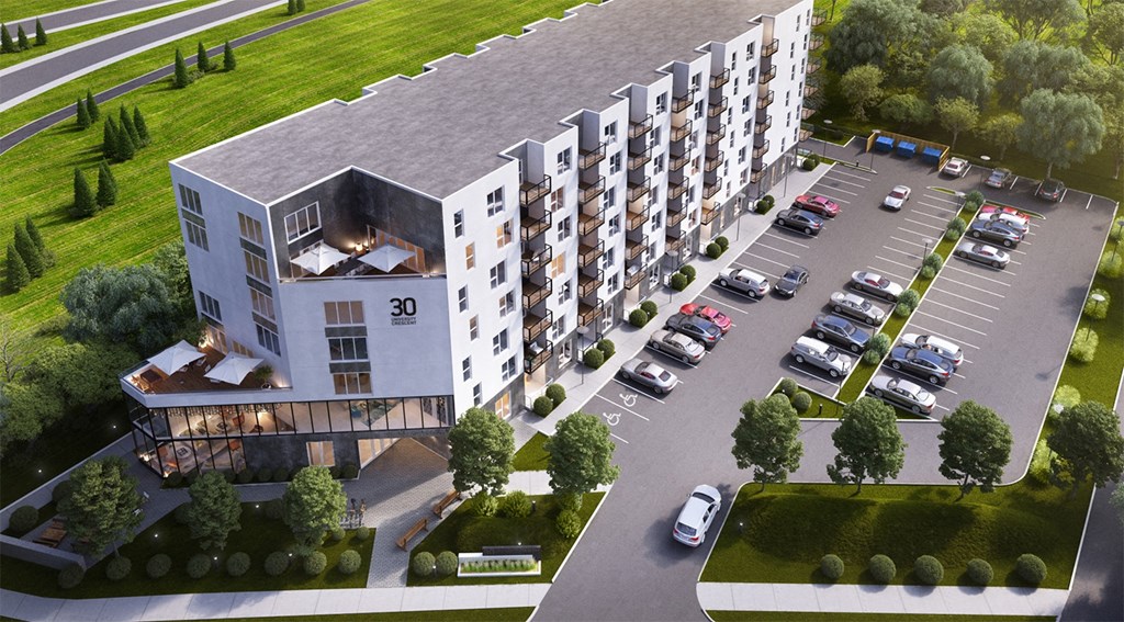 Electrified Outdoor Parking at 30 University Crescent, Winnipeg, MB.