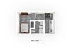 Studio Suite Floor Plan Studio Suite Floor Plan at 389 Balmoral Street