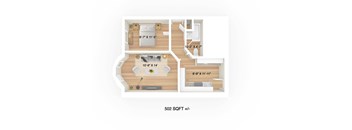 1 Bedroom apartment for rent in Winnipeg - 626 Jessie Apartment Suites