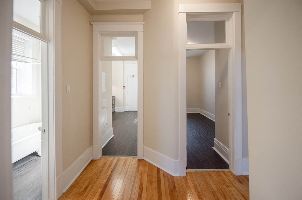 Hallway at 626 Jessie Apartment Units for rent in Winnipeg