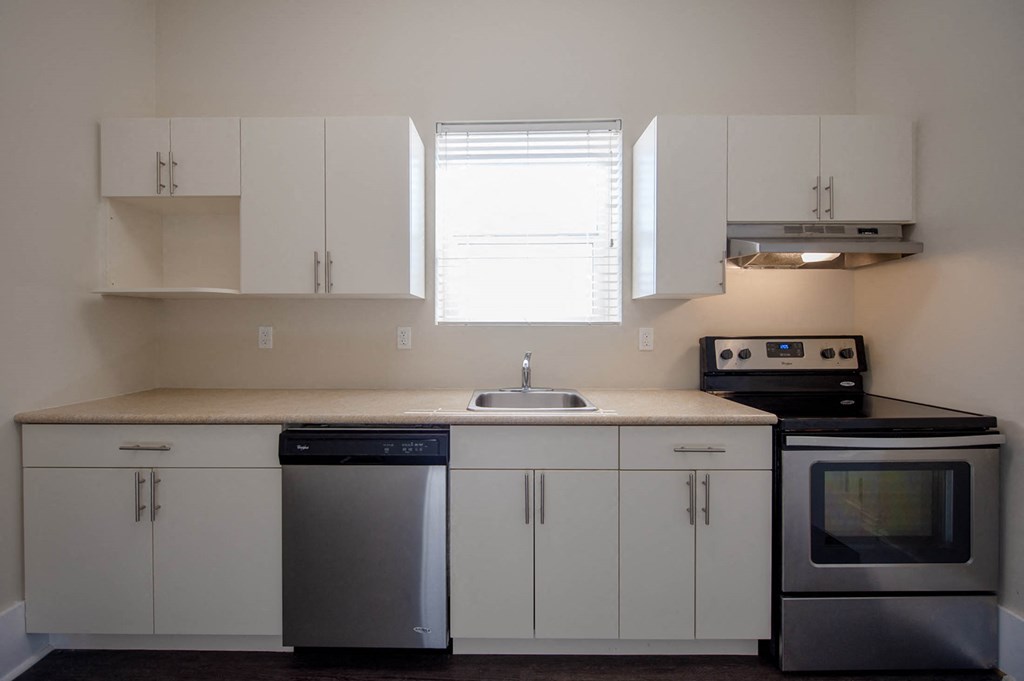 Kitchen at 626 Jessie Apartment Suites for rent in Winnipeg, MB