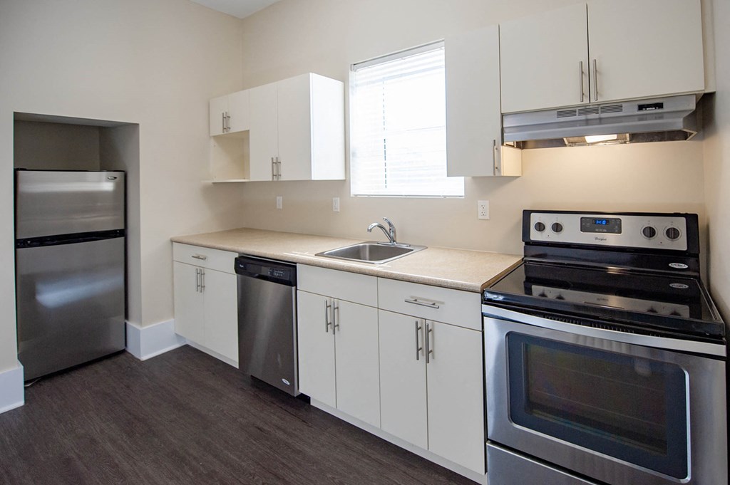 Kitchen at 626 Jessie Apartments For Rent in Winnipeg