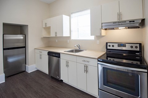 Kitchen at 626 Jessie Apartments For Rent in Winnipeg
