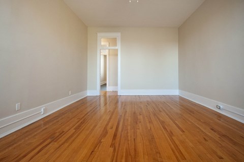 Living room at 626 Jessie Apartment Pet Friendly Suites