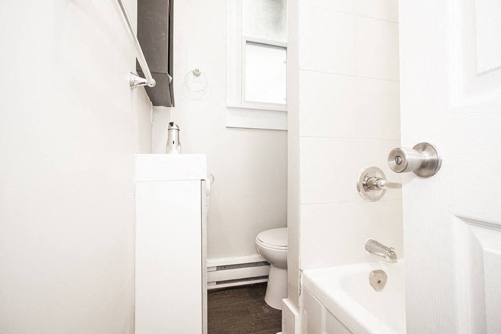 Bathroom at 309 Enfield Apartments for rent in Winnipeg