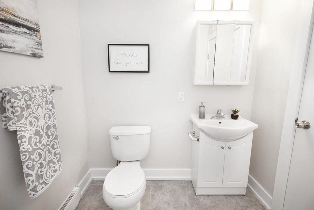 Modern Bathroom at St Boniface Complex