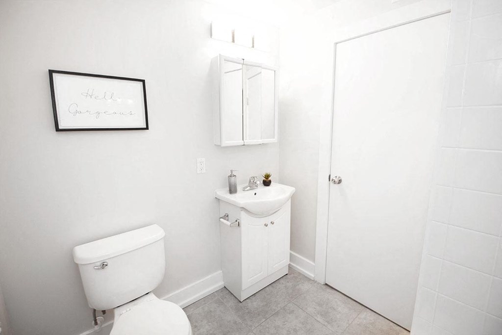 Modern Bathroom at St Boniface Complex