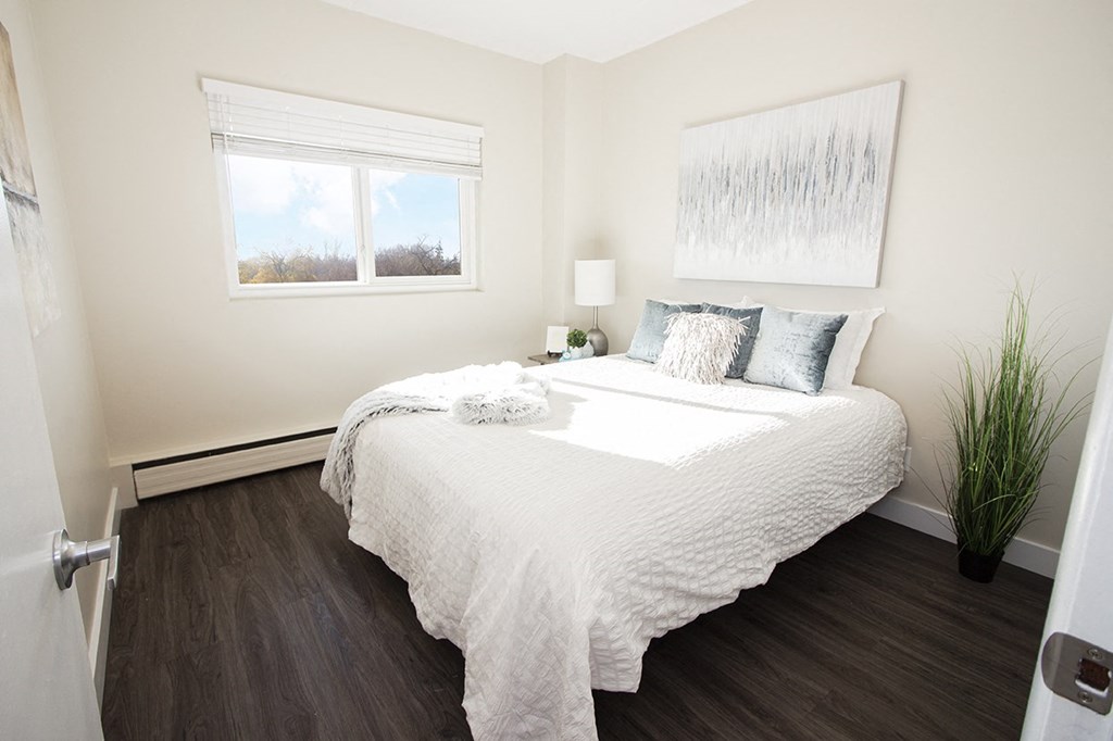 Renovated Bedroom at 2075 Portage Avenue, Winnipeg, MB.