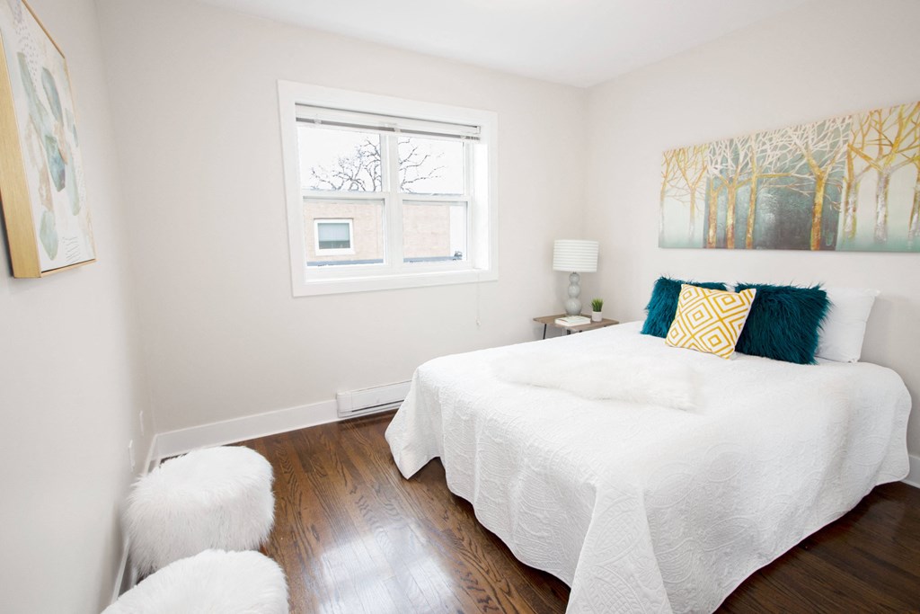 Bedroom at 700 Corydon Avenue Suites for rent in Manitoba