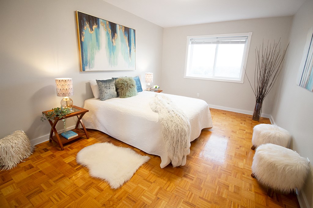 Spacious Bedroom at 1310 Archibald Apartments, Winnipeg, MB R2J 0Z4