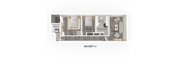 2 Bed 1 Bath at 700 Corydon Apartment, Apartments for Rent in Winnipeg