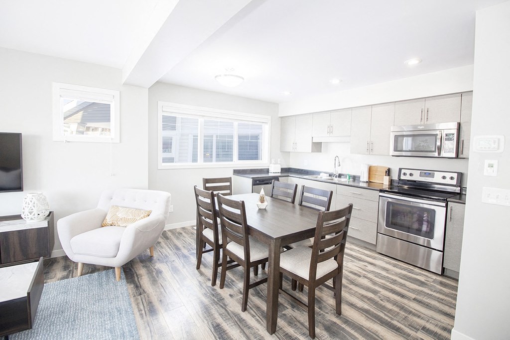 Kitchen at 100 Southview Apartments for rent