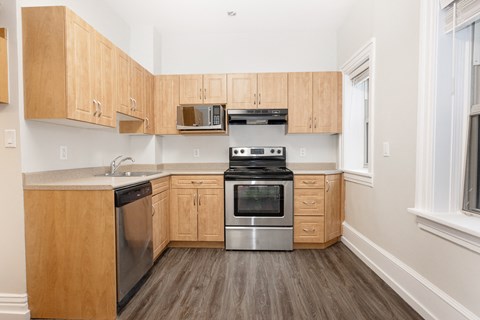 Kitchen at 117 Bryce Street in Winnipeg, Manitoba