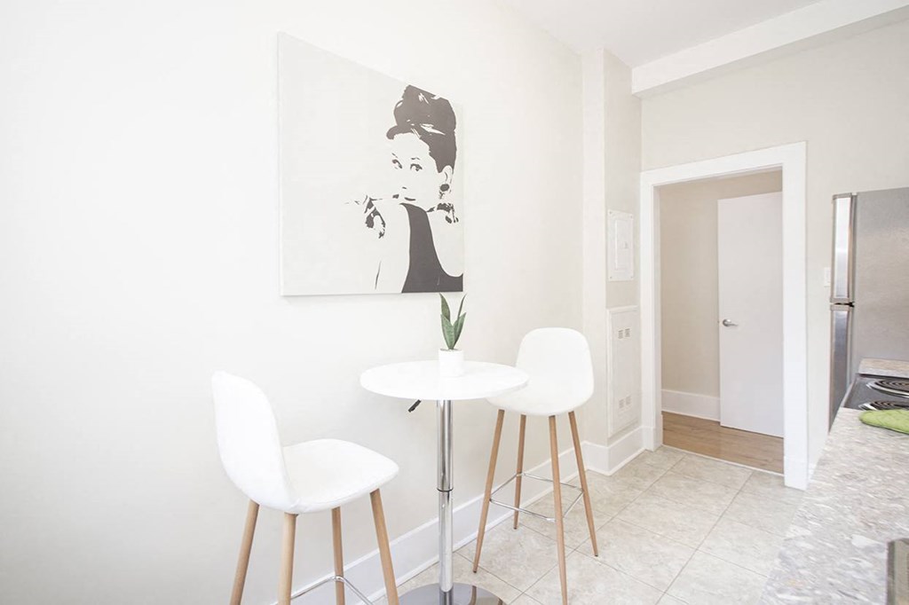 Kitchen at 105 Clarke Apartment Suites for rent in Winnipeg, MB, Canada