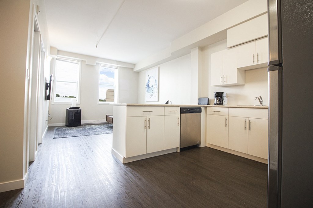 Kitchen at 300 Tache Avenue