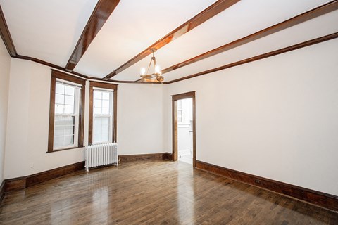 Living area at 883 Grosvenor Avenue Apartments in manitoba