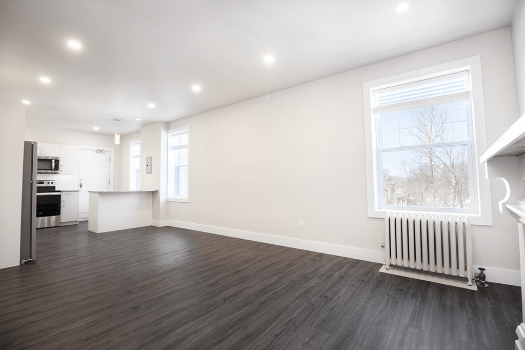 Livingroom at 812 Wolseley Luxury Apartment for rent in Winnipeg