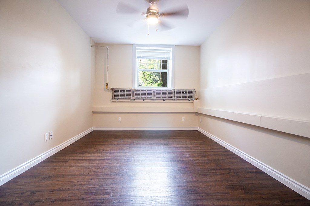 Living room at 105 Clarke Apartment Suites for rent in Winnipeg