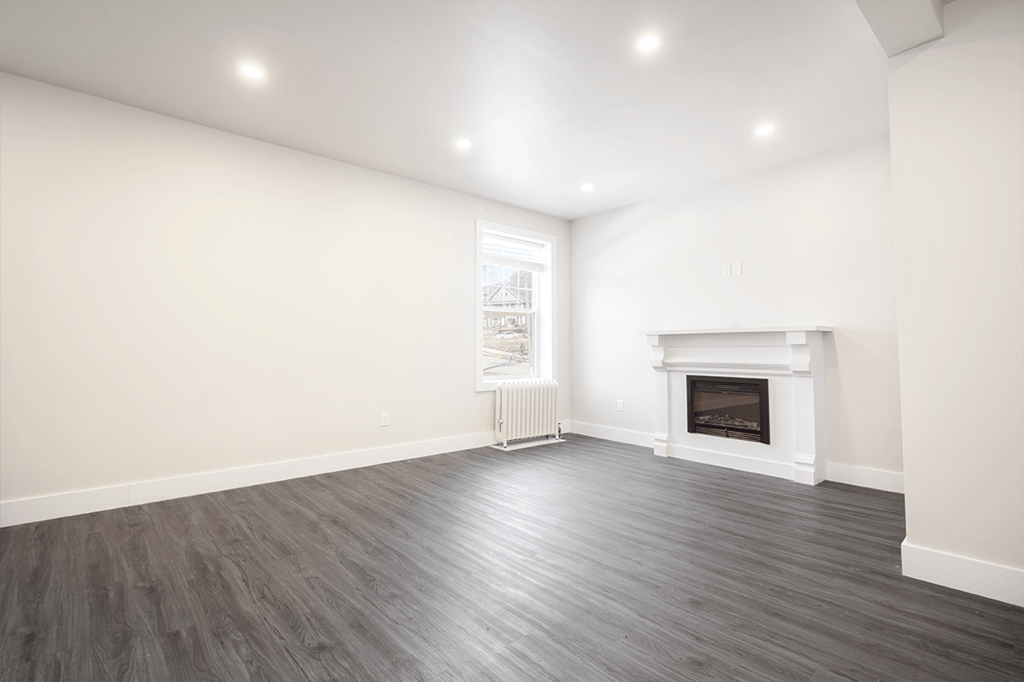 Livingroom at 812 Wolseley Luxury Apartment for rent in Winnipeg