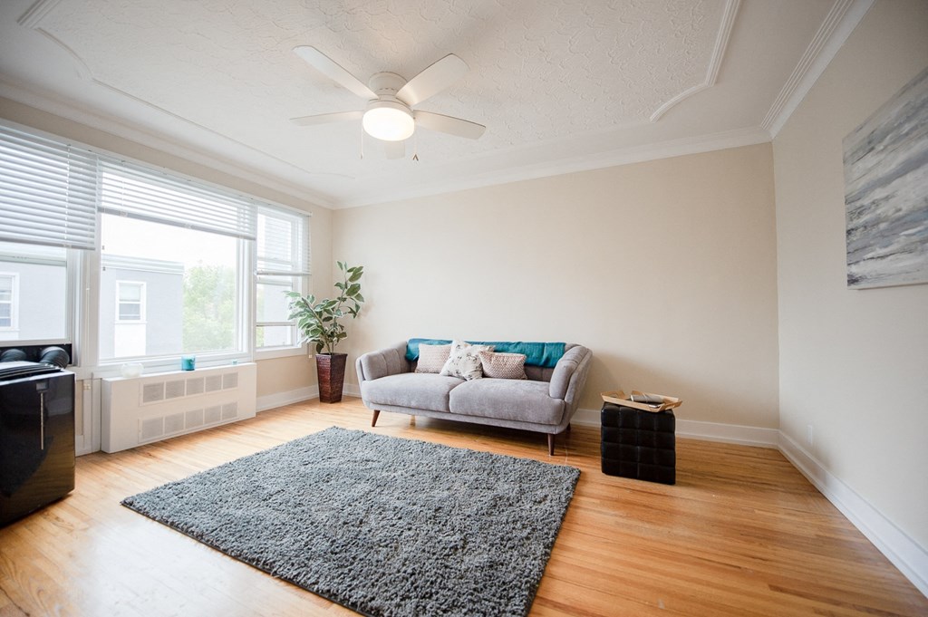 Living Room at Place St. Boniface Complex