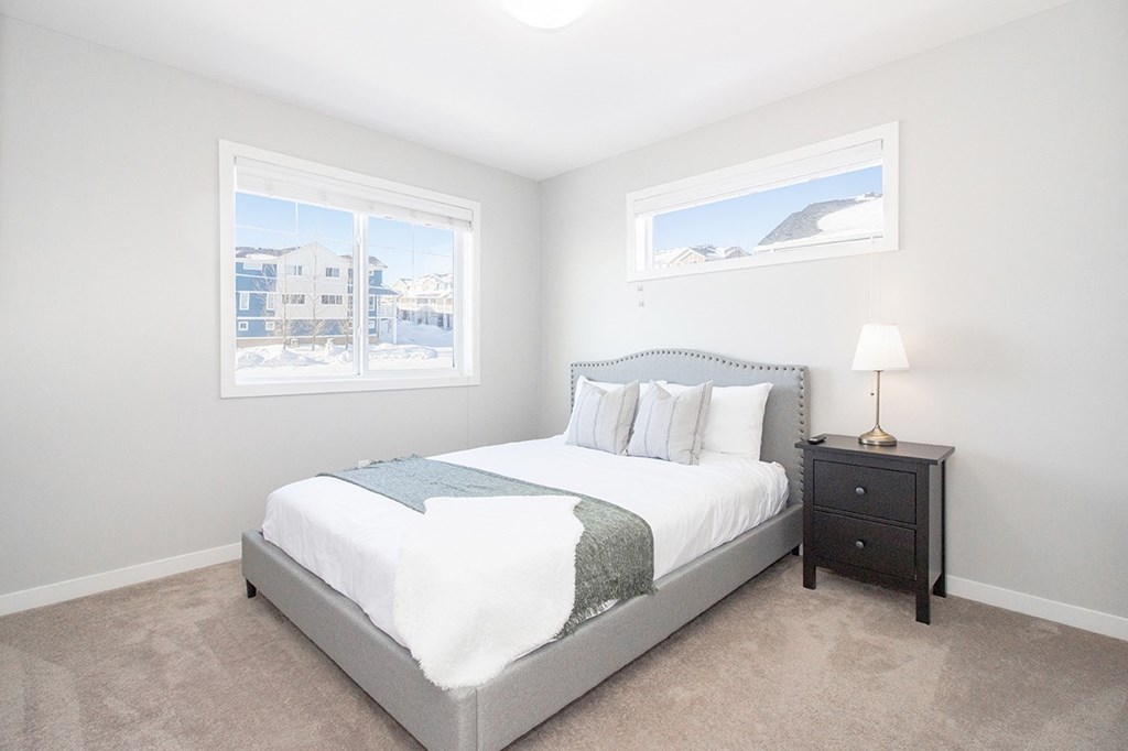 Bedroom at 100 Southview Apartments for rent in Winnipeg