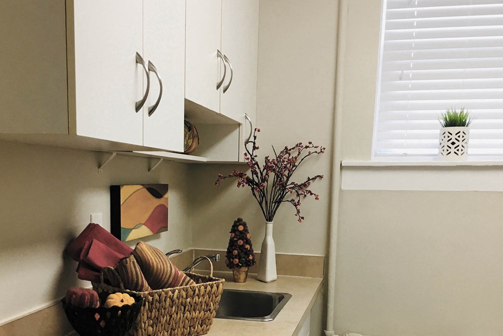 Kitchen at 641 Westminster Apartment Suites for rent in Winnipeg, MB, Canada