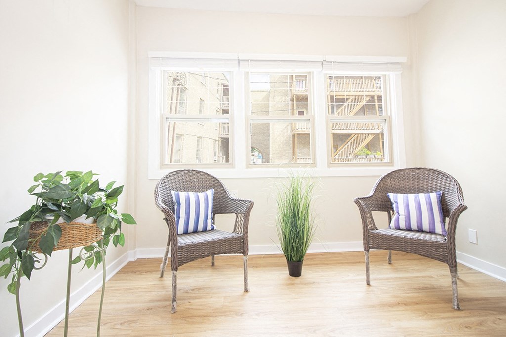 Sunroom at 105 Clarke Apartment Suites for rent in Winnipeg