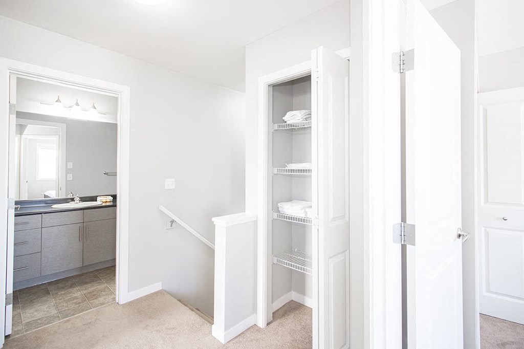 Hallway at 100 Southview Apartments for rent