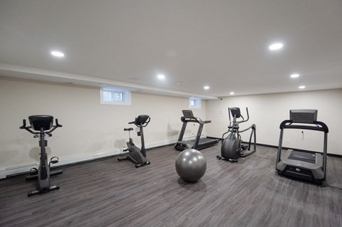 Fitness Facility at 2075 Portage Spacious Apartment Suites, Winnipeg, MB