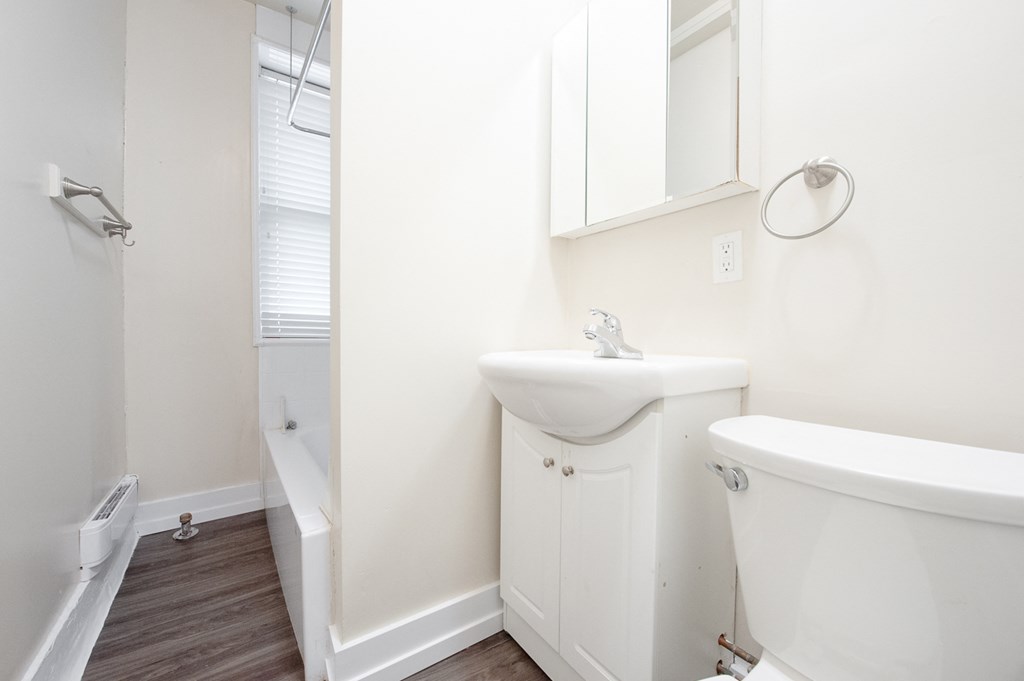 Bathroom at 508 McMillan Apartment Suites for rent