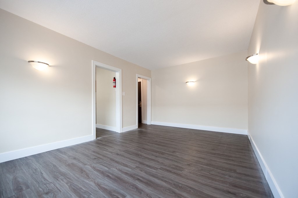 Living room at 331 Marion Apartment Suites