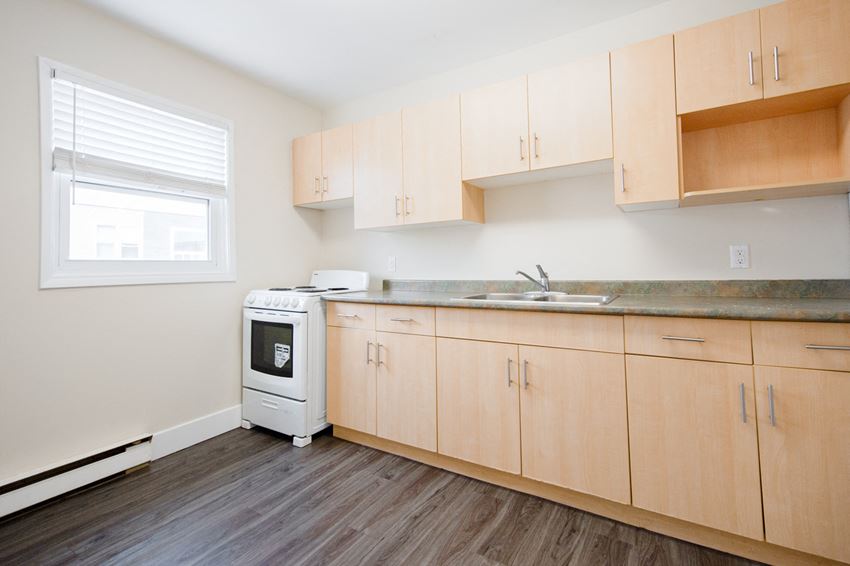 Renovated Two Bedroom Kitchen at 331 Marion Spacious Apartment Suites for rent in Winnipeg, Manitoba - Photo Gallery