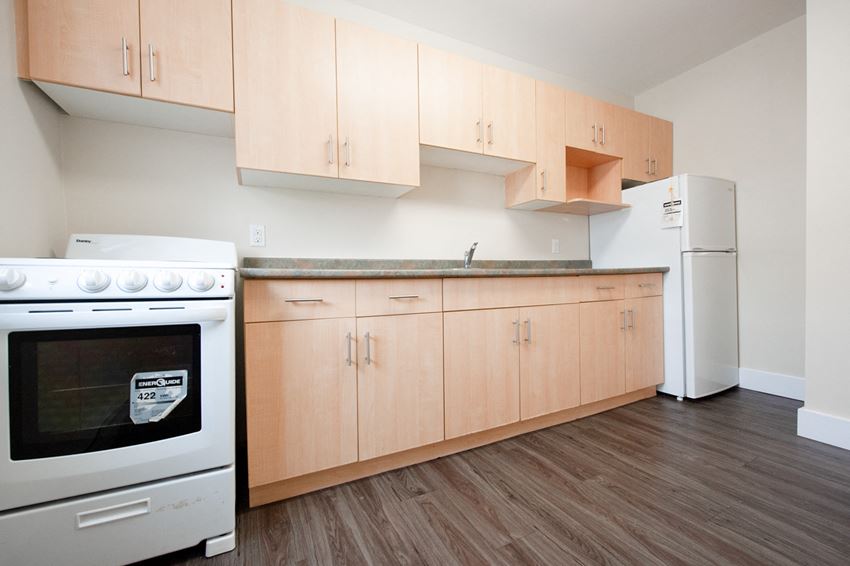 Renovated Two Bedroom Kitchen at 331 Marion Apartment Suites for rent in Winnipeg - Photo Gallery